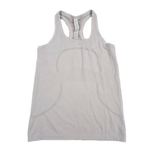 Lululemon Light Swiftly Tech Racerback Tank Sz 8 Light Pink Preppy Athleisure